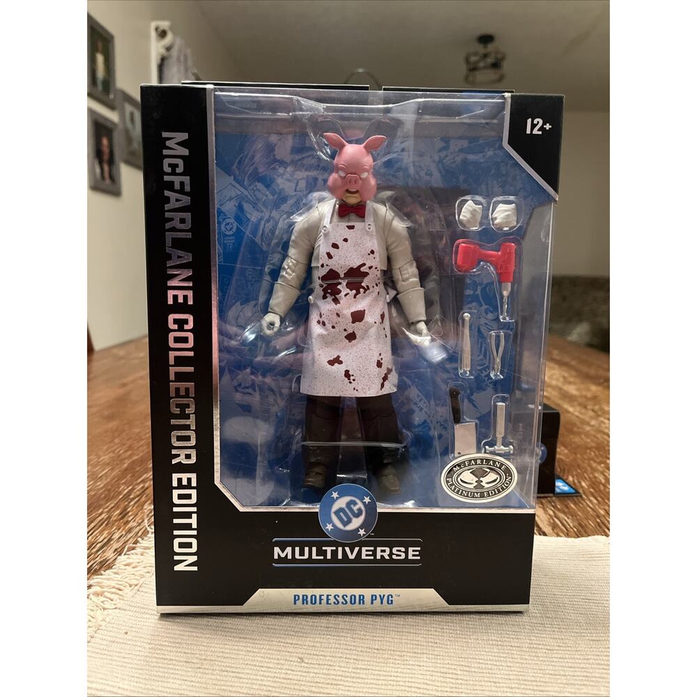 McFarlane Multiverse Professor Pyg Batman Platinum Edition Figure ~ Stock